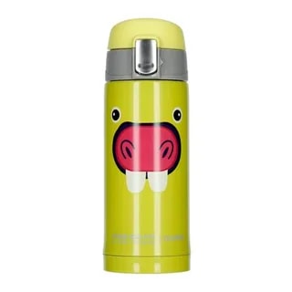 Asobu - Peek-a-Boo Jasnozielony - Butelka termiczna 200 ml