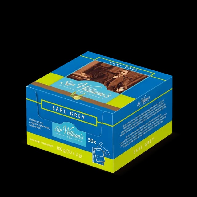 Sir William’s Tea Earl Grey 50 saszetek