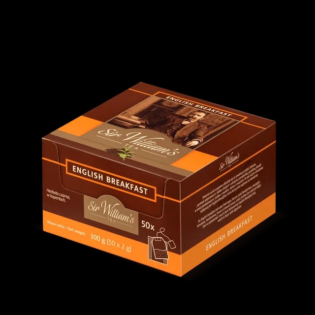 Sir William’s Tea English Breakfast 50 Saszetek