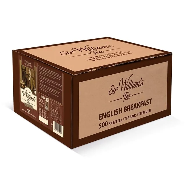 Sir William’s Tea English Breakfast 500 Saszetek