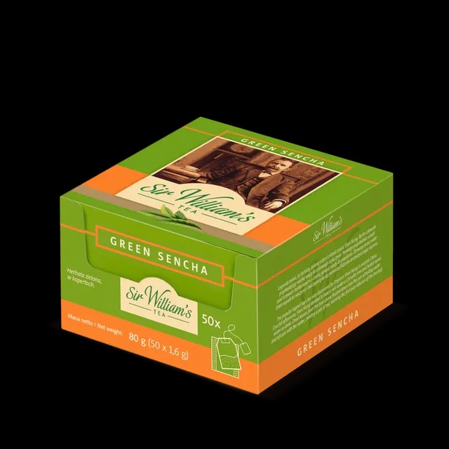 Sir William’s Tea Green Sencha 50 Saszetek